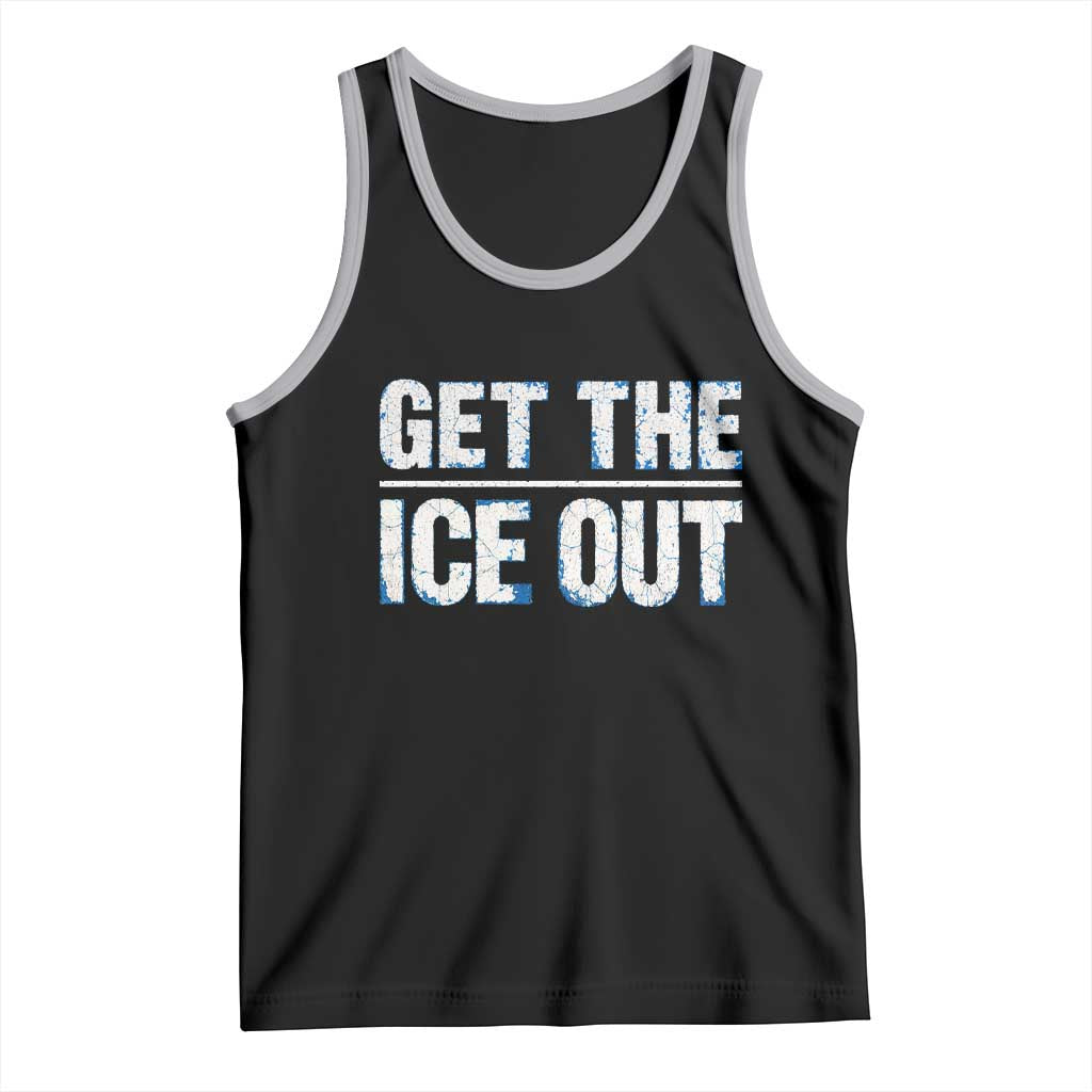 Minnesota Resist Anti ICE Immigration Protest Ladies Tank Top TS14 Black Athletic Heather Print Your Wear