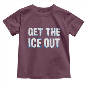 Minnesota Resist Anti ICE Immigration Protest Ladies Toddler T Shirt TS14 Maroon Print Your Wear