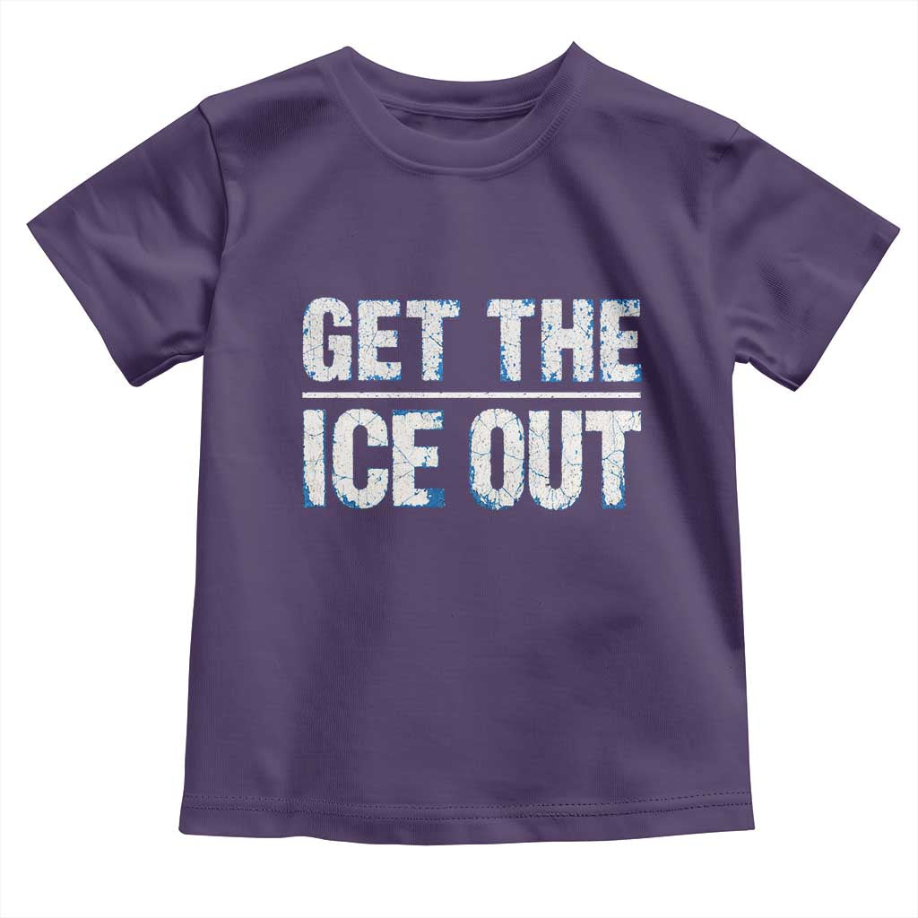 Minnesota Resist Anti ICE Immigration Protest Ladies Toddler T Shirt TS14 Purple Print Your Wear