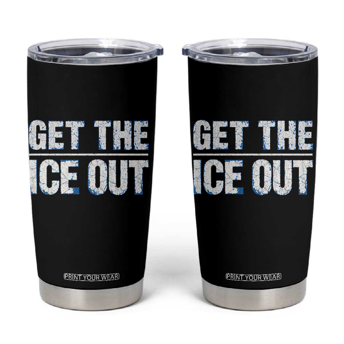 Minnesota Resist Anti ICE Immigration Protest Ladies Tumbler Cup TS14 Black Print Your Wear