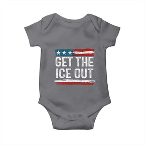 Anti ICE Immigration Protest Human Rights Baby Onesie TS14 Charcoal Print Your Wear