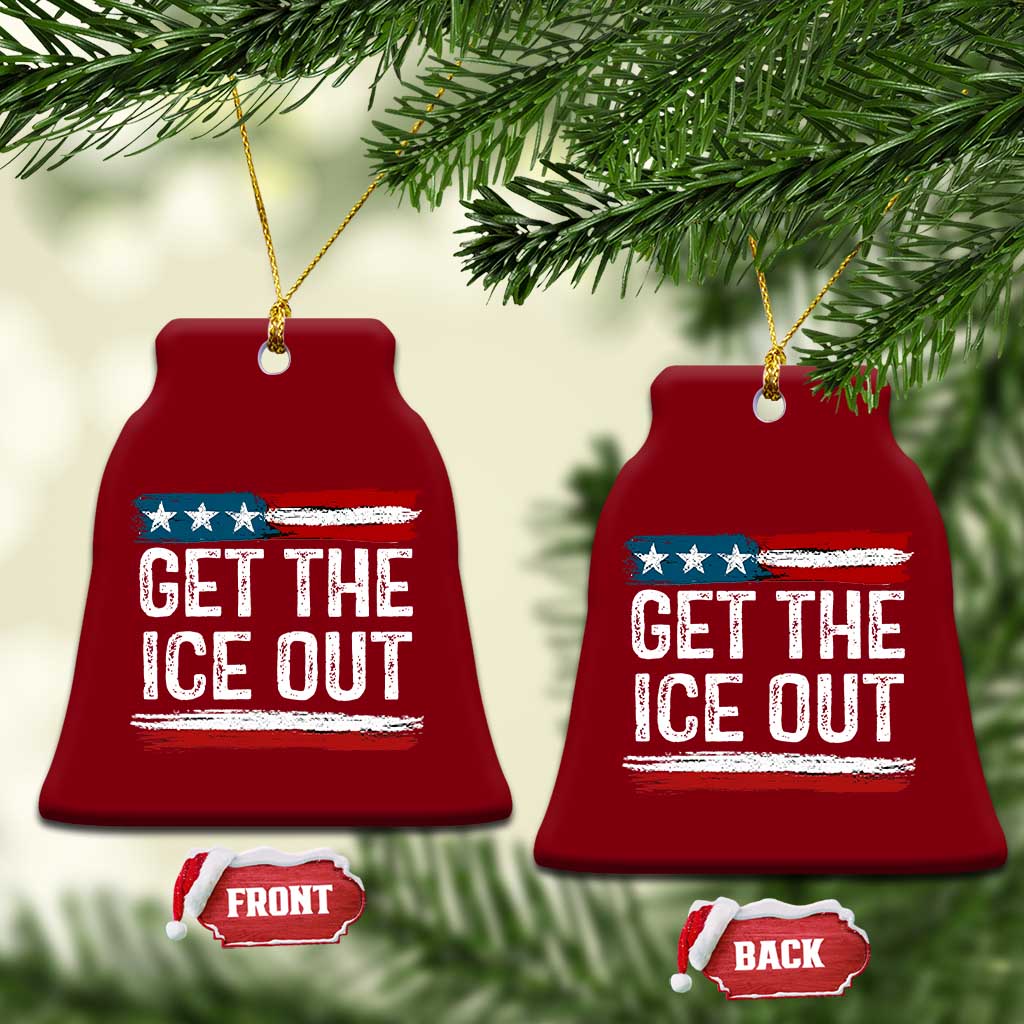 Anti ICE Immigration Protest Human Rights Ceramic Ornament TS14 Print Your Wear
