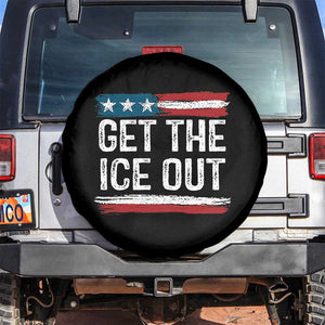 Anti ICE Immigration Protest Human Rights Spare Tire Cover TS14 No hole Black Print Your Wear