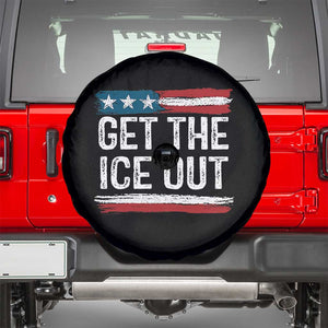 Anti ICE Immigration Protest Human Rights Spare Tire Cover TS14 Black Print Your Wear