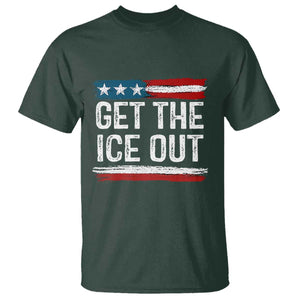 Anti ICE Immigration Protest Human Rights T Shirt TS14 Dark Forest Green Print Your Wear