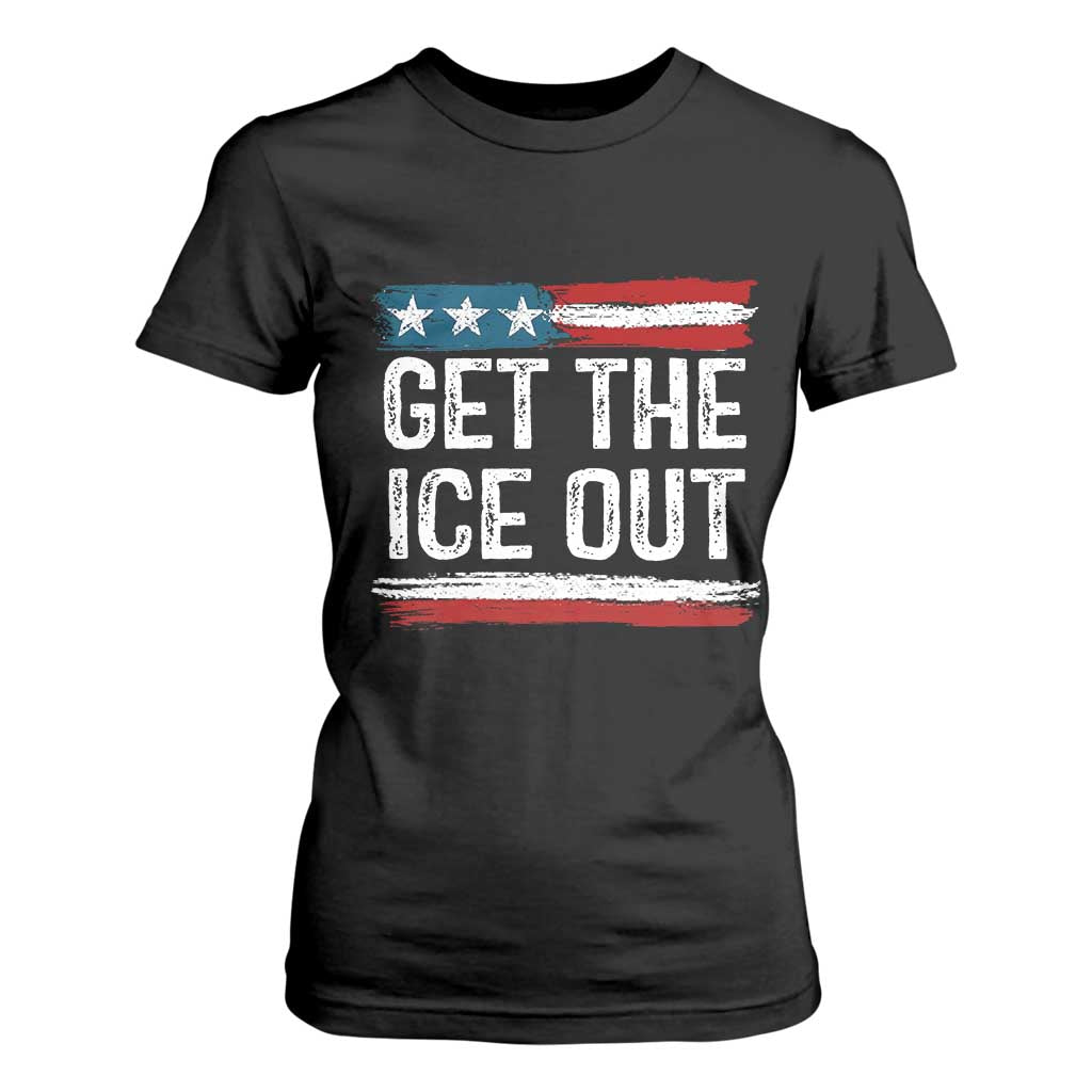 Anti ICE Immigration Protest Human Rights T Shirt For Women TS14 Black Print Your Wear