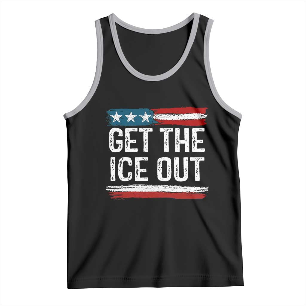 Anti ICE Immigration Protest Human Rights Tank Top TS14 Black Athletic Heather Print Your Wear