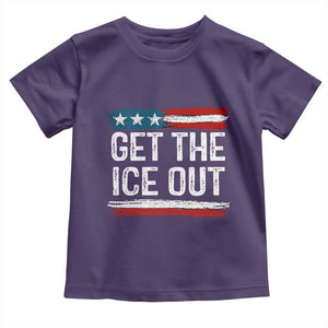 Anti ICE Immigration Protest Human Rights Toddler T Shirt TS14 Purple Print Your Wear