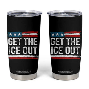 Anti ICE Immigration Protest Human Rights Tumbler Cup TS14 Black Print Your Wear
