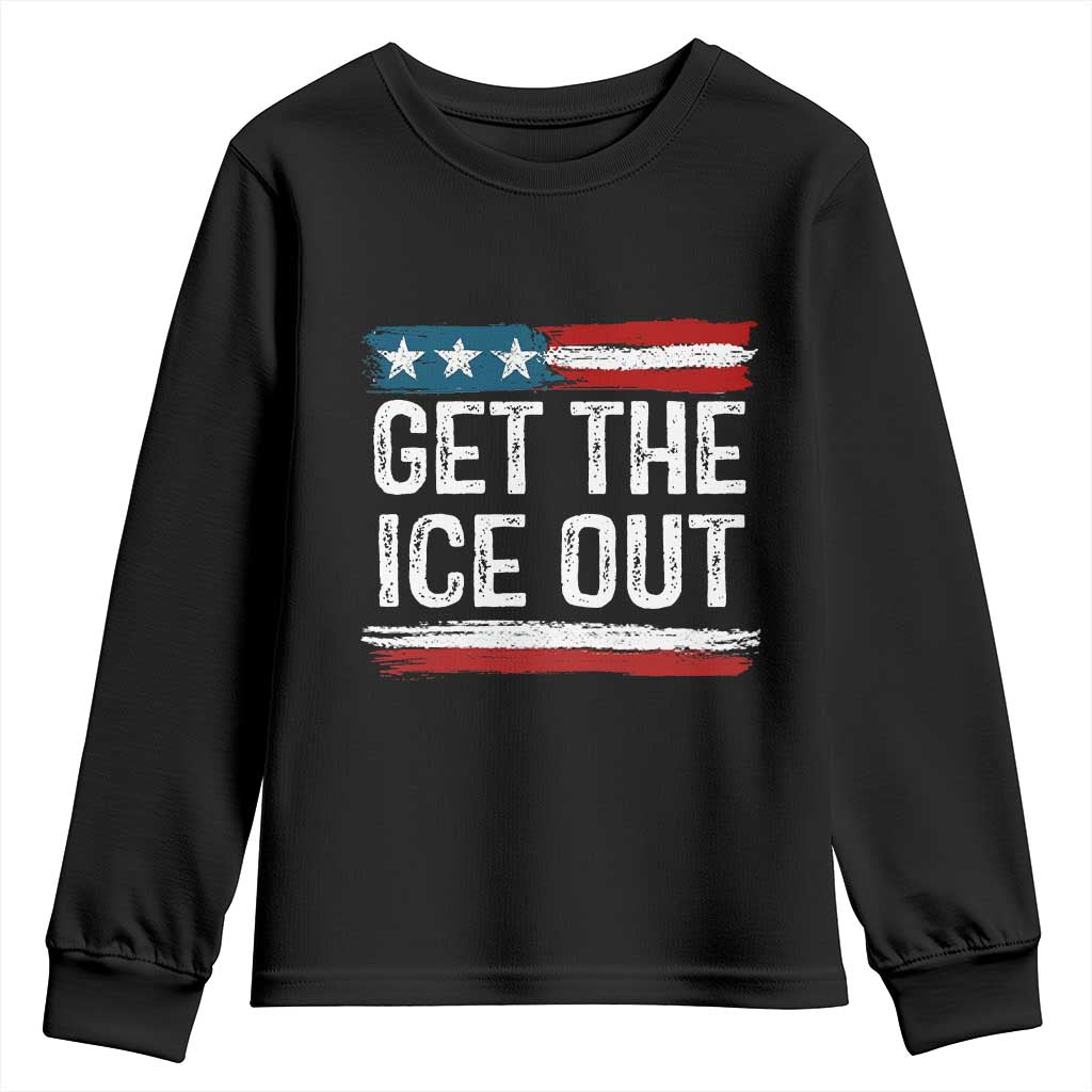Anti ICE Immigration Protest Human Rights Youth Sweatshirt TS14 Black Print Your Wear