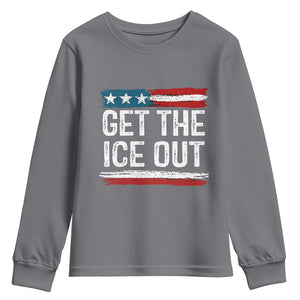 Anti ICE Immigration Protest Human Rights Youth Sweatshirt TS14 Charcoal Print Your Wear