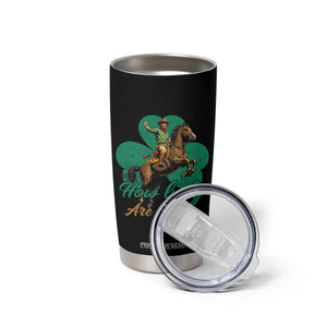 How Lucky Are We Tumbler Cup Cowboy Western Irish St Patrick's Day TS14 Print Your Wear