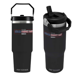 Cesar Chavez Flip Straw Tumbler Hispanic Heritage Month Mexican Immigrant TS14 One Size: 30 oz Black Print Your Wear