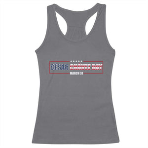 Cesar Chavez Racerback Tank Top Hispanic Heritage Month Mexican Immigrant TS14 Charcoal Print Your Wear