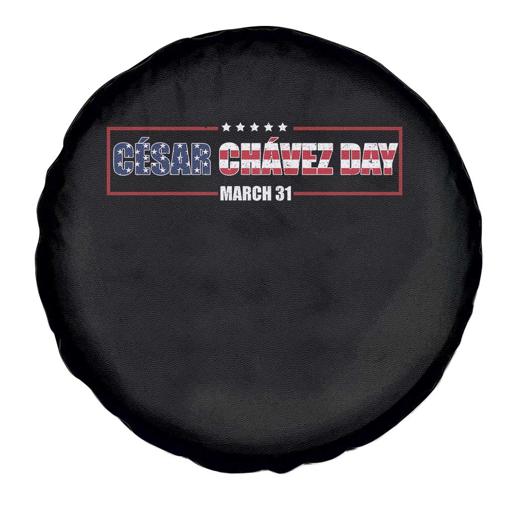 Cesar Chavez Spare Tire Cover Hispanic Heritage Month Mexican Immigrant TS14 Print Your Wear