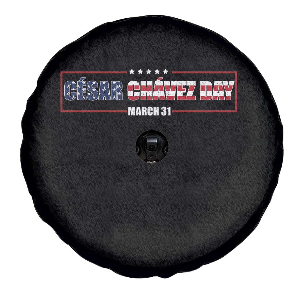 Cesar Chavez Spare Tire Cover Hispanic Heritage Month Mexican Immigrant TS14 Print Your Wear