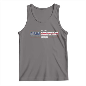 Cesar Chavez Tank Top Hispanic Heritage Month Mexican Immigrant TS14 Deep Heather Print Your Wear