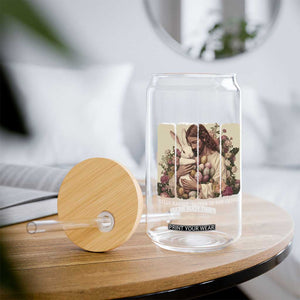 Silly Rabbit Easter Is For Jesus Glass Can Christian Jeusus Floral Easter TS14 Print Your Wear