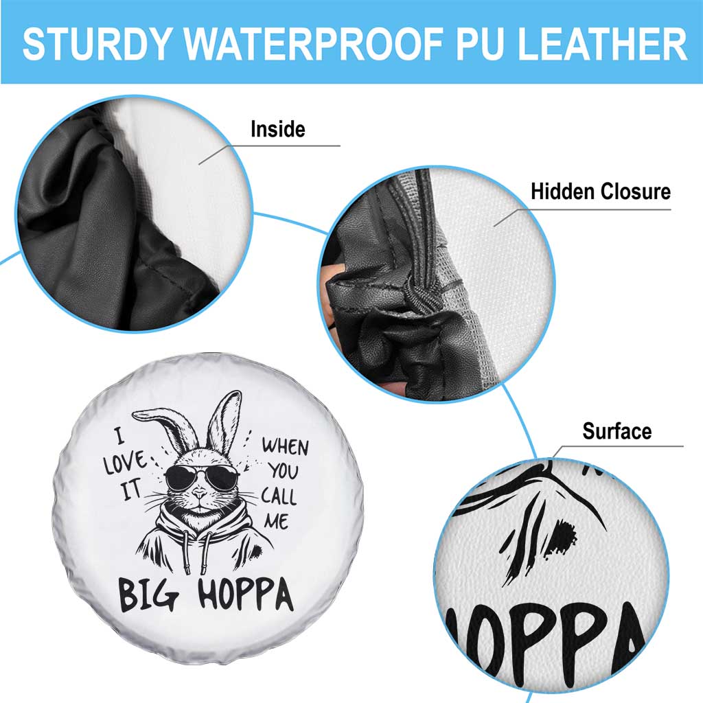 I Love It When You Call Me Big Hoppa Spare Tire Cover Funny Easter Bunny Kids TS14 Print Your Wear