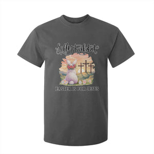 Silly Rabbit Easter Is For Jesus T Shirt For Kid Christian Easter TS14 Dark Heather Print Your Wear
