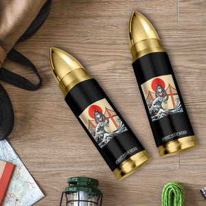 San Francisco Cat Bullet Tumbler Vintage Japanese Anime Kawaii Cat Sunset TS14 Print Your Wear