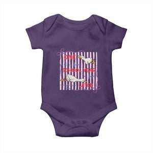 Striped One School Year Later Baby Onesie Funny Goose Teacher Summer TS14 Purple Print Your Wear