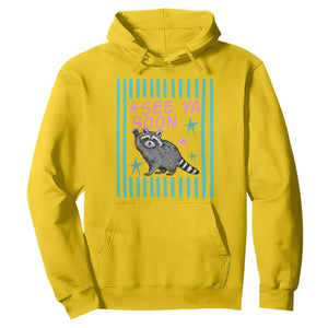 Striped Funny See Ya Soon Racoon Hoodie Last Day Of School Teacher TS14 Daisy Print Your Wear