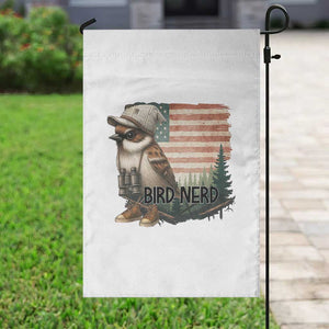 Bird Nerd Garden Flag Funny Bird Watching Patriotic American Flag TS14 Print Your Wear