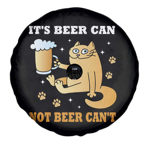 Funny Cat Drinking Beer Spare Tire Cover It Is Beer Can Not Beer Can Not Kitty Lovers TS14 Print Your Wear