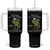 Y'all Mind If I Do Some Lollygaggin Tumbler With Handle Funny Cowboy Frog Western Animal Meme TS14 One Size: 40 oz Black Print Your Wear