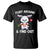 Fluff Around And Find Out T Shirt Funny Bunny Rabbit Meme TS14 Black Print Your Wear