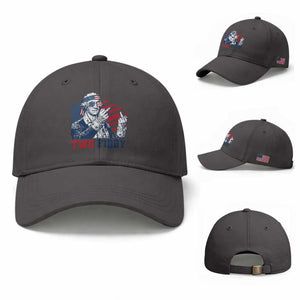 Two Fiddy 250th Anniversary Baseball Cap Funny George Washington 4th of July