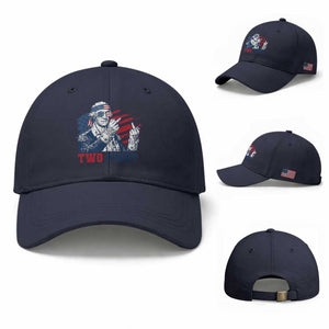 Two Fiddy 250th Anniversary Baseball Cap Funny George Washington 4th of July