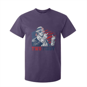 Two Fiddy 250th Anniversary T Shirt For Kid Funny George Washington 4th of July