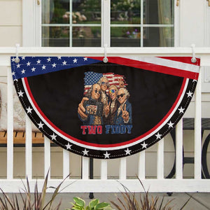 Two Fiddy 250th Anniversary Patriotic Fan Flag Funny Founding Father 4th of July TS14 2pcs pack Classic Black Print Your Wear