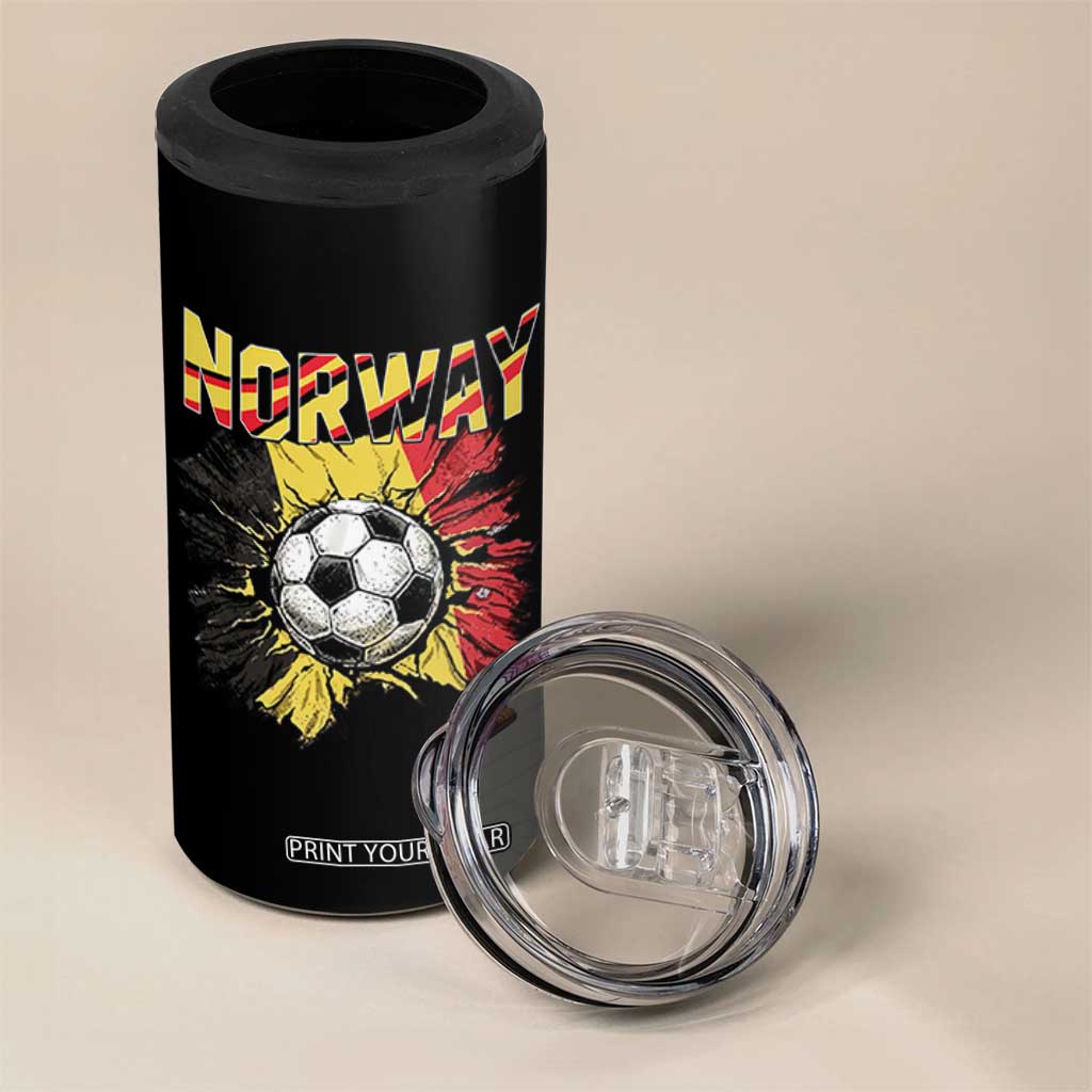 Belgium Belgian Flag Souvenir Belgie 4 in 1 Can Cooler Tumbler Game Day Soccer Fans Football