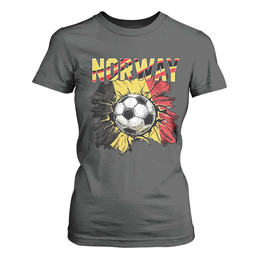 Belgium Belgian Flag Souvenir Belgie T Shirt For Women Game Day Soccer Fans Football