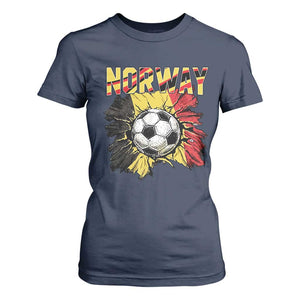 Belgium Belgian Flag Souvenir Belgie T Shirt For Women Game Day Soccer Fans Football
