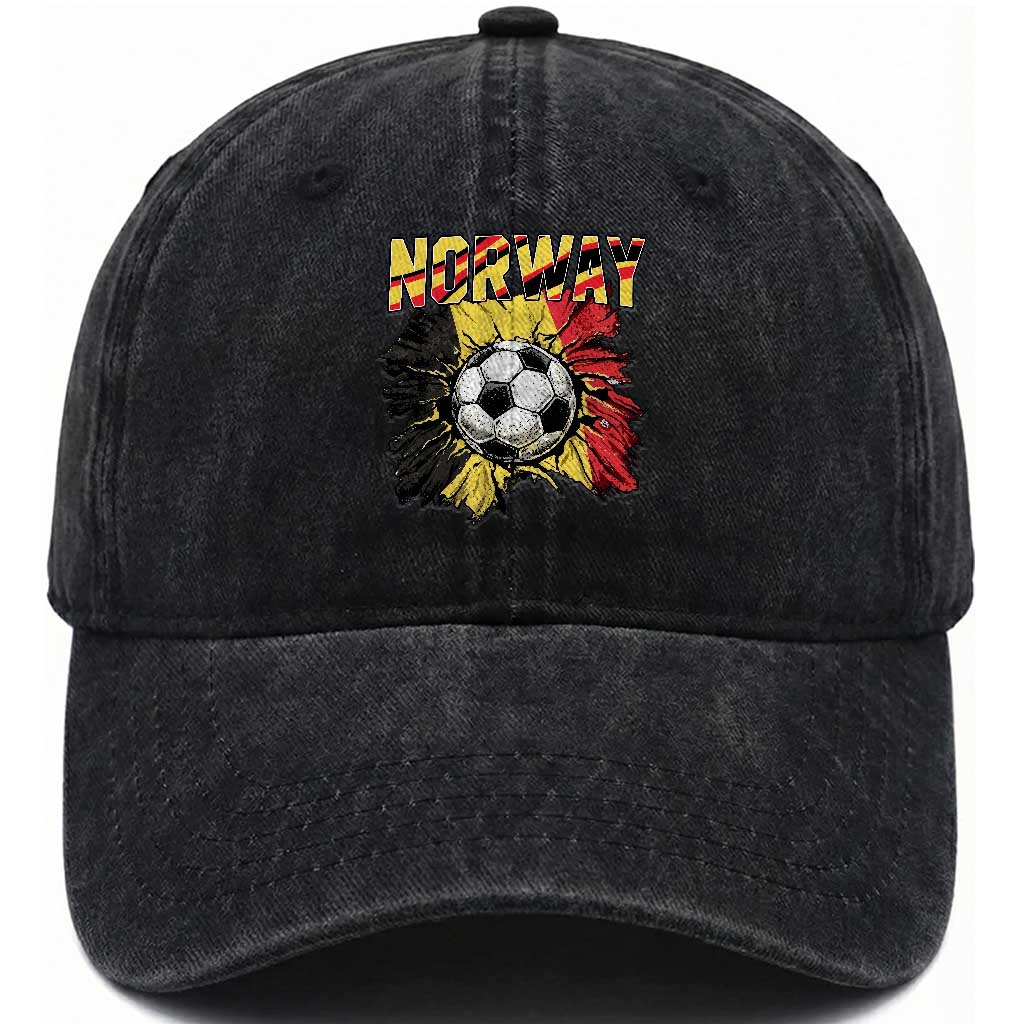 Belgium Belgian Flag Souvenir Belgie Washed Cotton Baseball Cap Game Day Soccer Fans Football