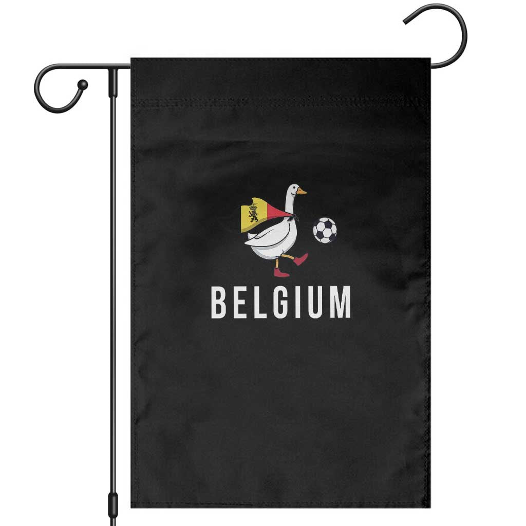 Belgium Football Garden Flag Silly Goose Soccer Fan Support