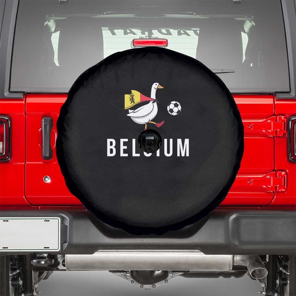 Belgium Football Spare Tire Cover Silly Goose Soccer Fan Support