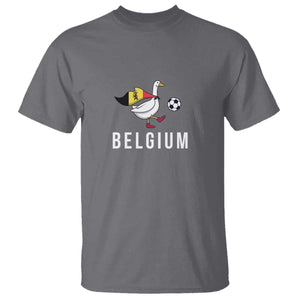 Belgium Football T Shirt Silly Goose Soccer Fan Support