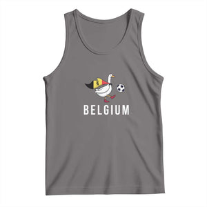Belgium Football Tank Top Silly Goose Soccer Fan Support