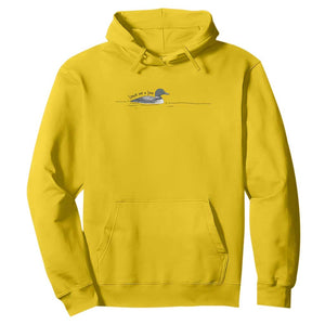 Funny Leave Me A Loon Nature Bird Lovers Hoodie