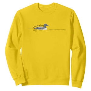 Funny Leave Me A Loon Nature Bird Lovers Sweatshirt
