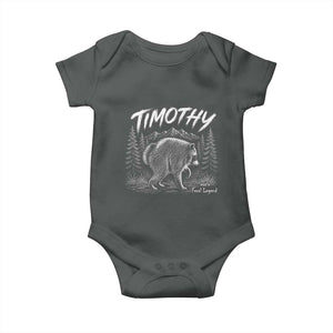 Jimothy Raccoon Seattle Feral Legend Meme Baby Onesie Cute Trash Panda Viral Animal Lover Gift
