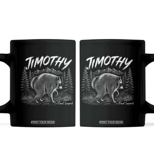 Jimothy Raccoon Seattle Feral Legend Meme Coffee Mug Cute Trash Panda Viral Animal Lover Gift