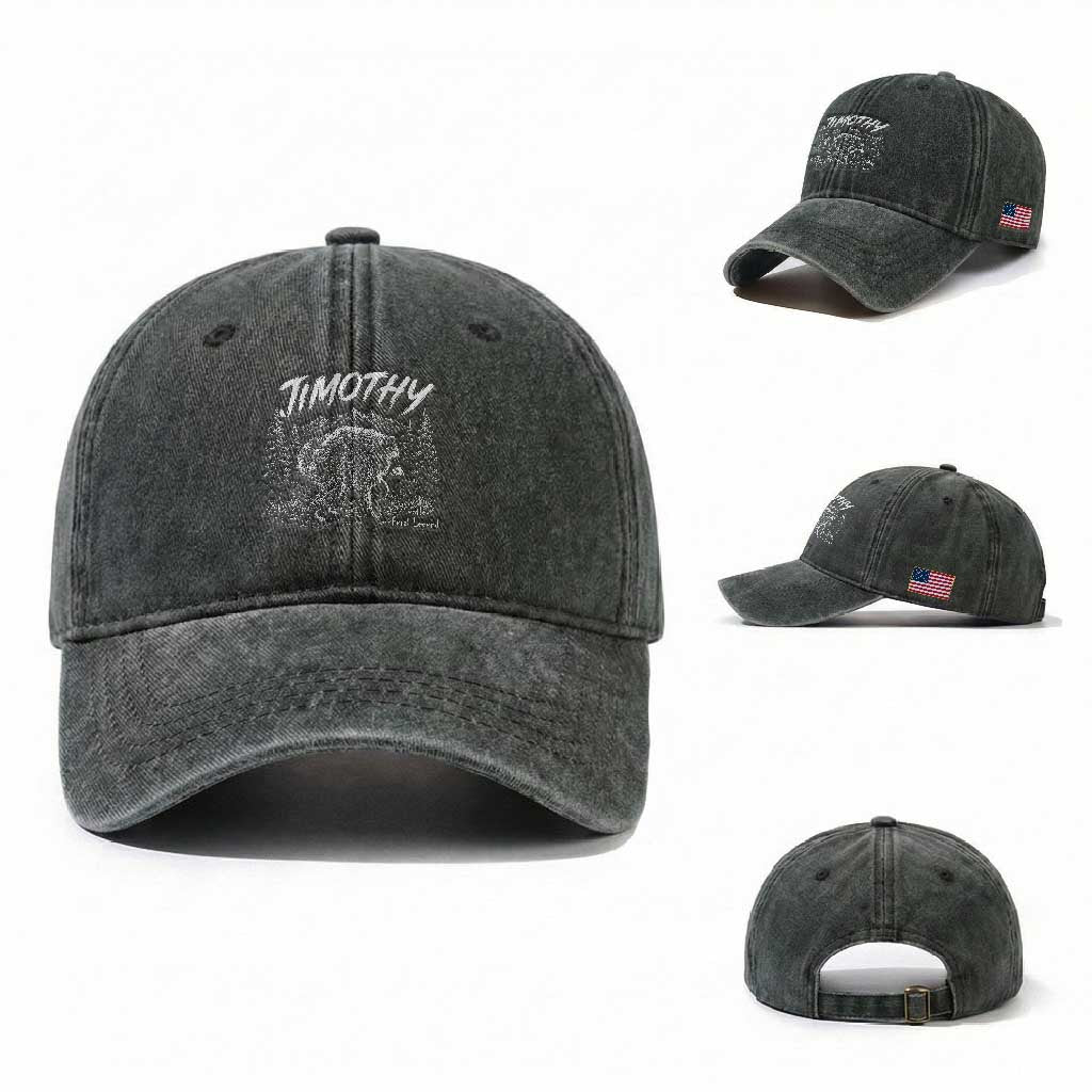 Jimothy Raccoon Seattle Feral Legend Meme Washed Cotton Baseball Cap Cute Trash Panda Viral Animal Lover Gift
