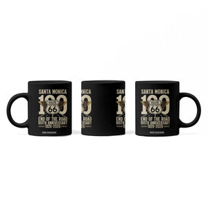 Route Highway 66 100 Year Centennial Anniversary Souvenir Coffee Mug Santa Monica End of the Road TS14 Print Your Wear