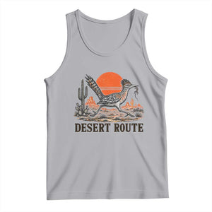Arizona Roadrunner Bird Desert Landscape Cactus Tank Top TS14 Athletic Heather Print Your Wear
